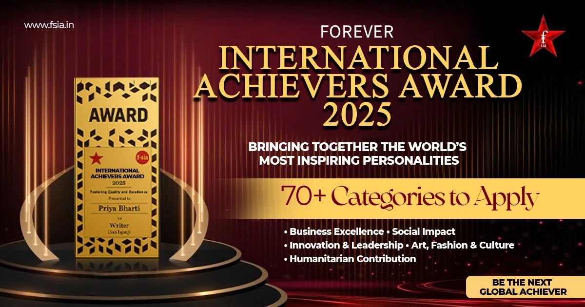 International Achievers Award 2026